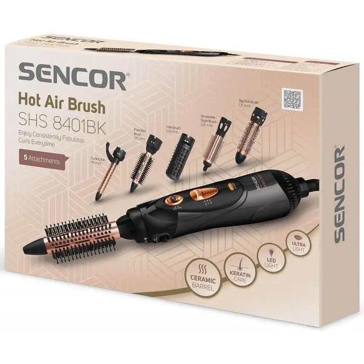 Фен-щітка Sencor SHS 8401BK - фото 6