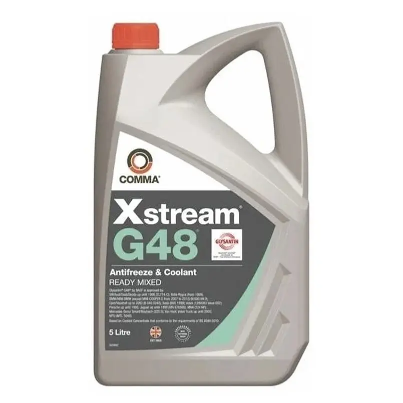 Антифриз Comma Xstream AF RTU G48 зелений готовий 5л(XSG48M5L)