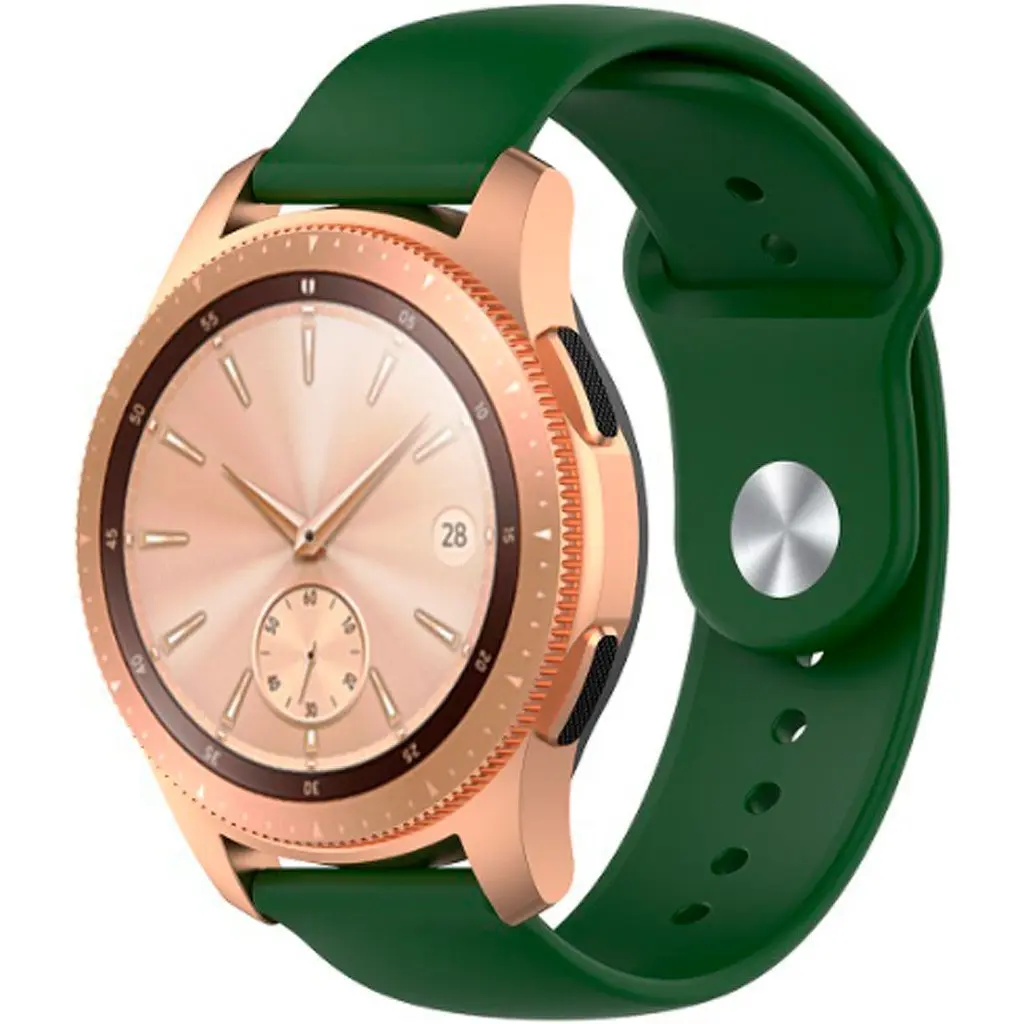 Універсальний ремінець Silicone Band для Samsung Watch 22mm Grass Green [120014] - фото 4