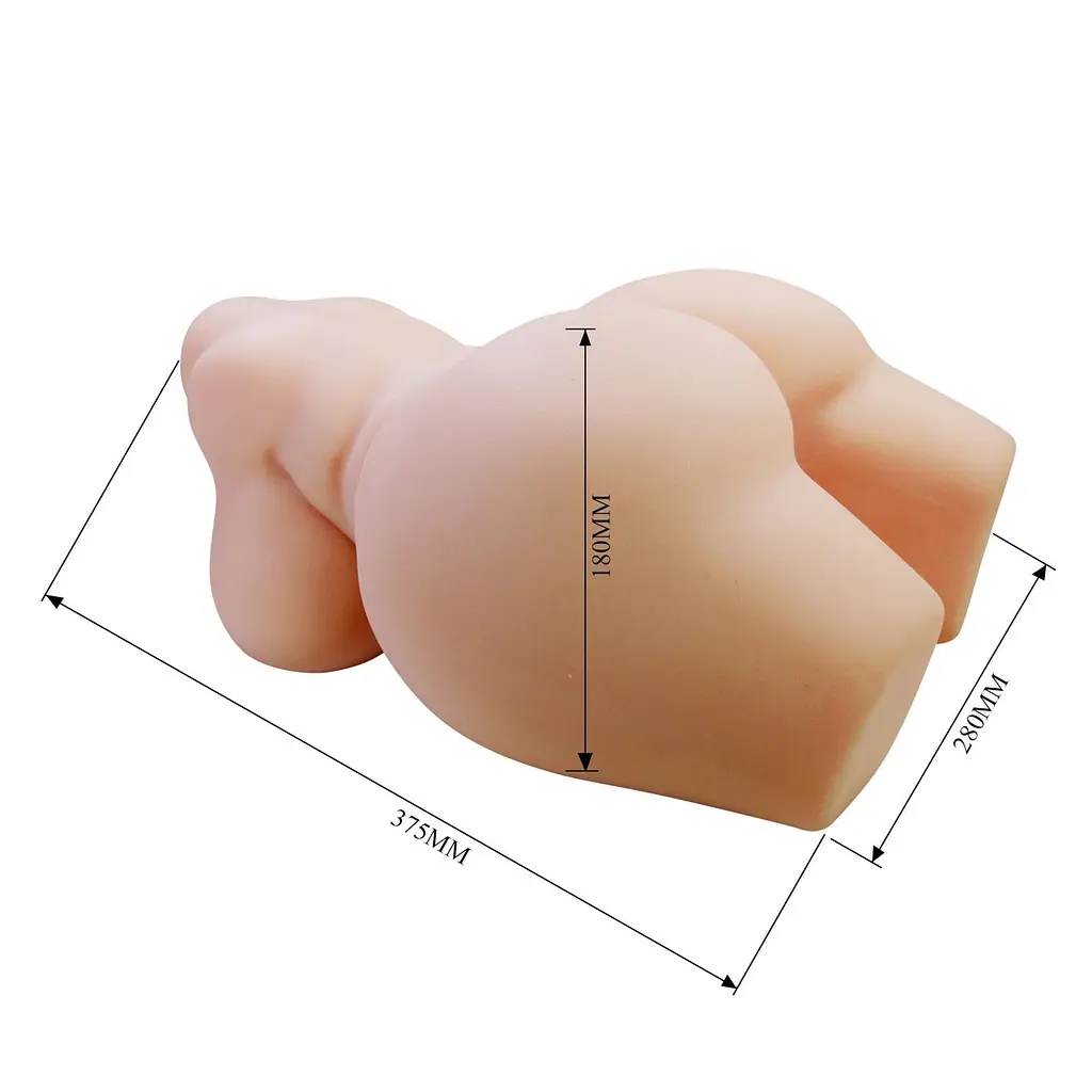 Реалістичний мастурбатор Crazy Bull Grace Vagina Anal (тілесний) - фото 4