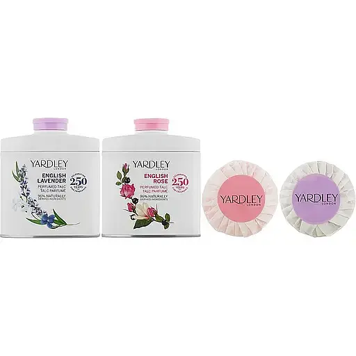 Yardley Набір Тальк 2*50г та Мило 2*50г - фото 2
