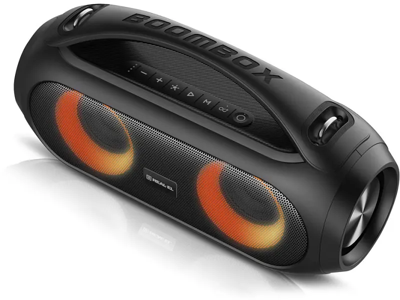 Портативна акустика REAL-EL X-745 Black (EL121600012) - фото 2