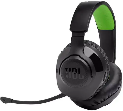 Навушники JBL Quantum 360X Wireless for XBOX, Black, Bluetooth/радіоканал, мікрофон, акумулятор, динаміки 40 мм (JBLQ360XWLBLKGRN)