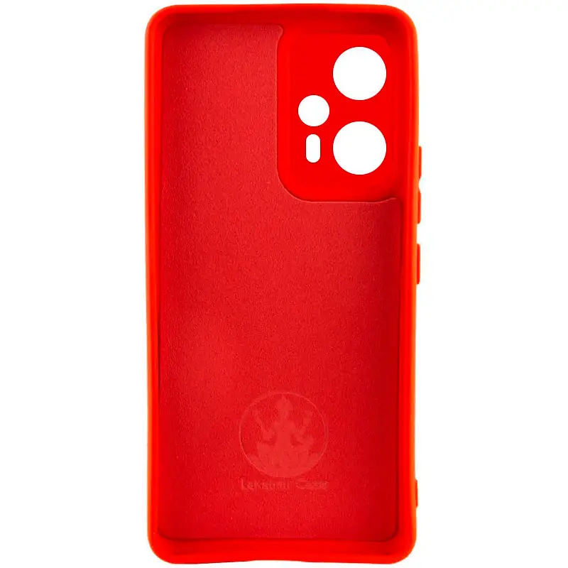 Чехол Lakshmi Full Camera Silicone Cover для Poco F5 / Redmi Note 12 Turbo Red [92216] - фото 2