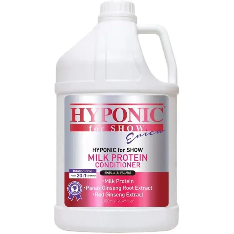 Кондиціонер Hyponic for Show Dogs з молочним протеїном для собак, 3,8 л