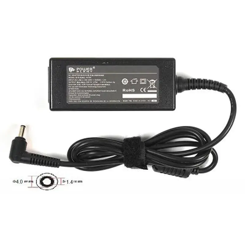 Блок живлення до ноутбуку PowerPlant ASUS 220V, 33W, 19V, 1.75A (4.0*1.35mm) (AS33F4014)