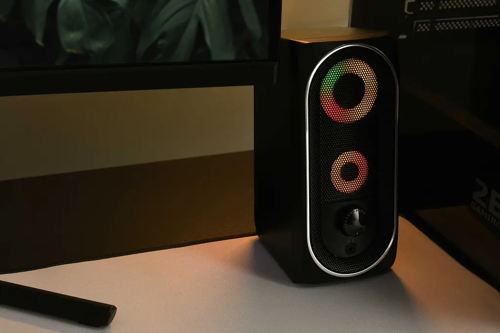 Акустична система 2E PCS234 RGB, 2.0, USB, Black - фото 3