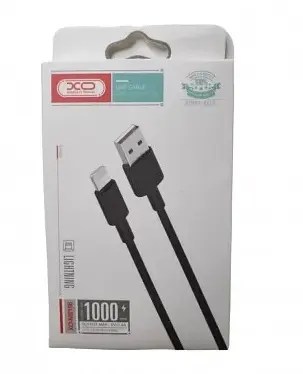 Кабель XO NB156 USB cable for lightning Black - фото 2