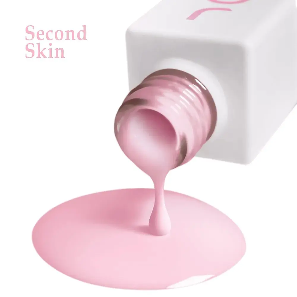 Рідкий гель для укріплення та моделювання PolyLiquid gel 04 Second Skin рожевий JOIA vegan 8 мл - фото 4