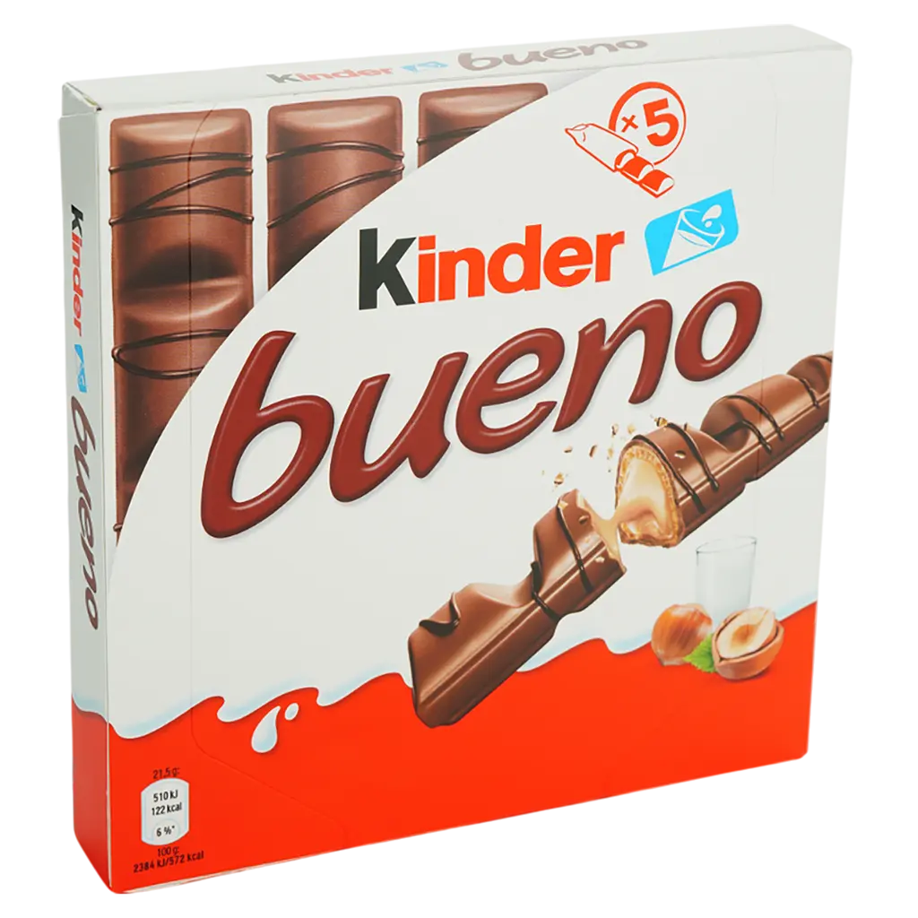 Вафлі Kinder Bueno із молочно–горіховою начинкою (948826) - фото 2