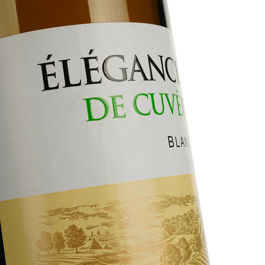Вино Elegance de Cuvee Blanc біле сухе 0.75 л - фото 3