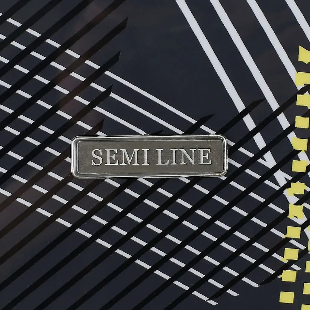 Валіза Semi Line 24" (S) Black Pattern (T5651-2) - фото 9