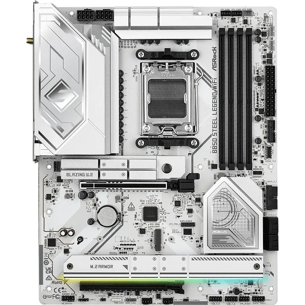 Материнська плата ASRock B850 Steel Legend WiFi [140003] - фото 3