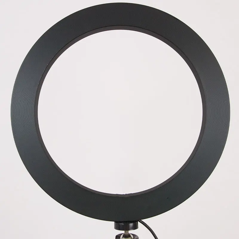 Кільцева світлодіодна LED лампа Flat Ring 8 Black - фото 2