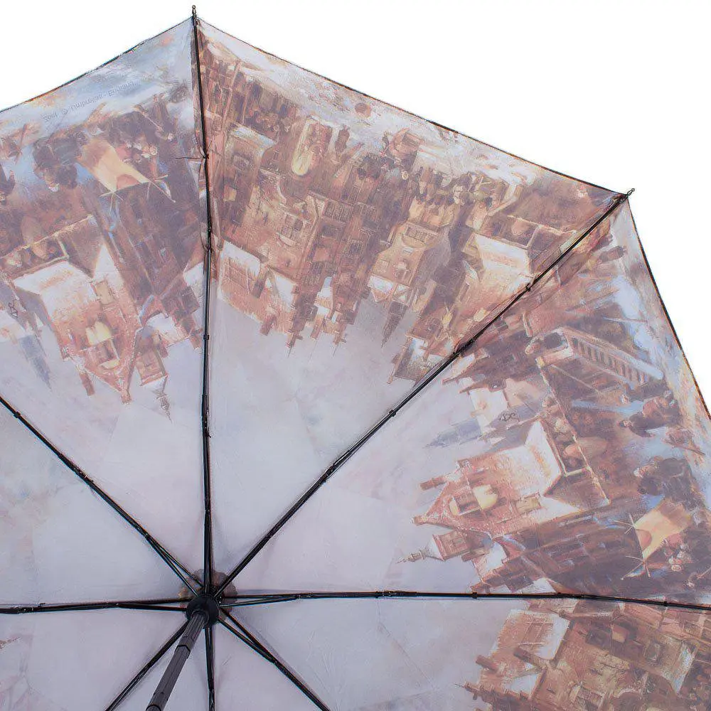 Жіноча складана парасолька напівавтомат Zest 101 см сіра - фото 3