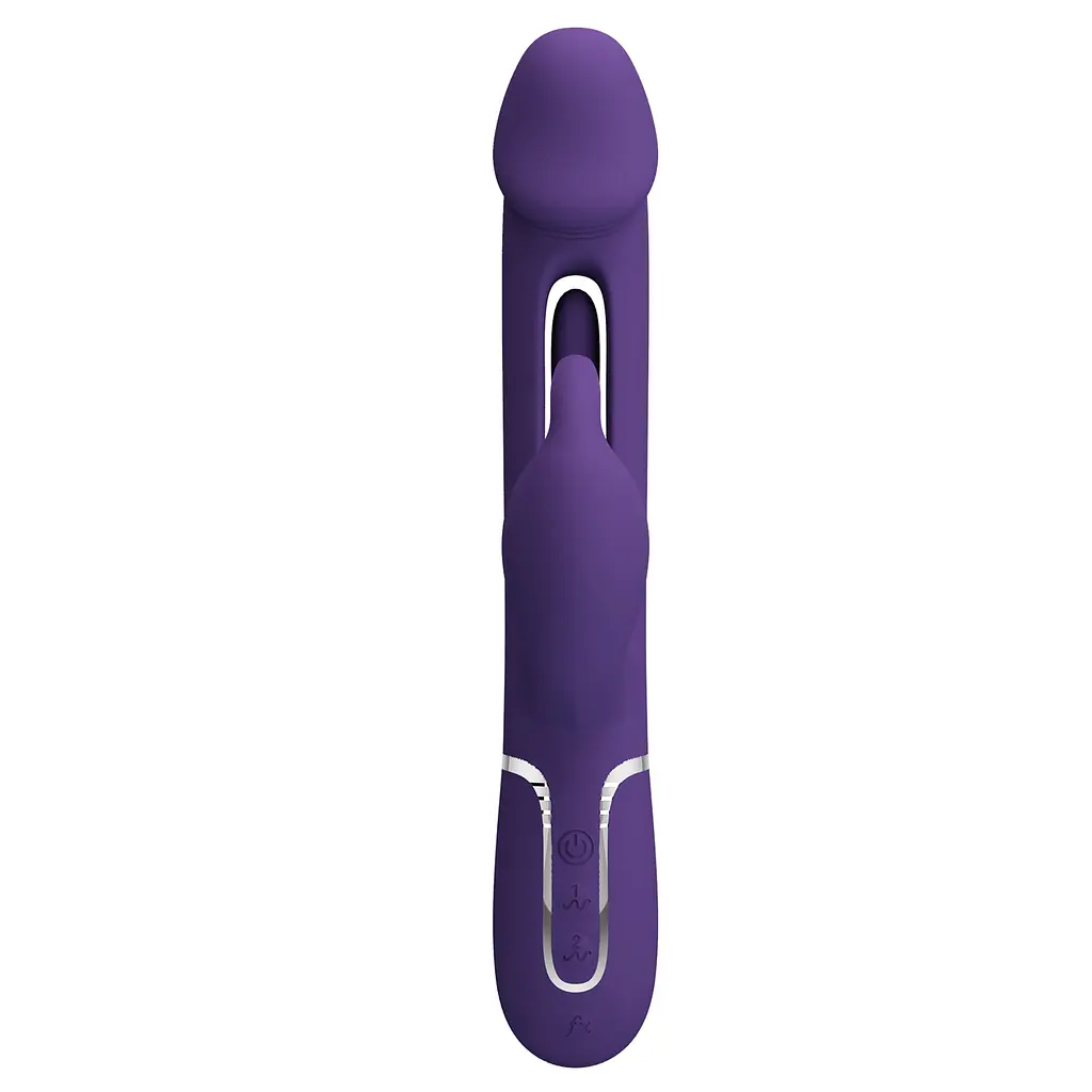 Вібратор PRETTY LOVE Kampas dark Purple PRETTY LOVE BW-500025-2 101623 - фото 8