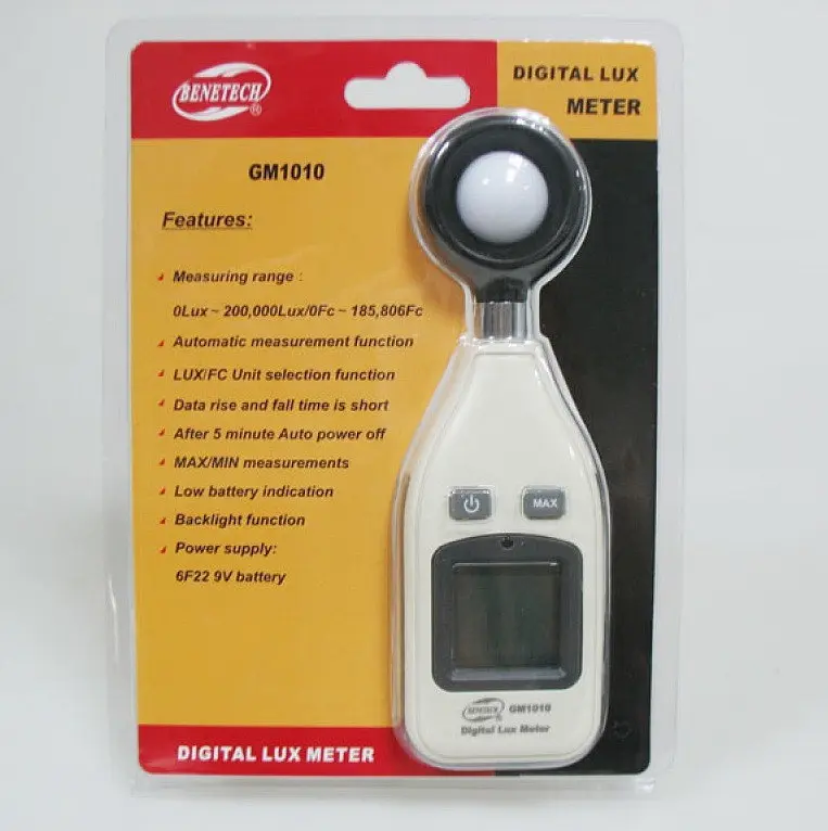 Люксметр 200000 Lux BENETECH GM1010 - фото 7