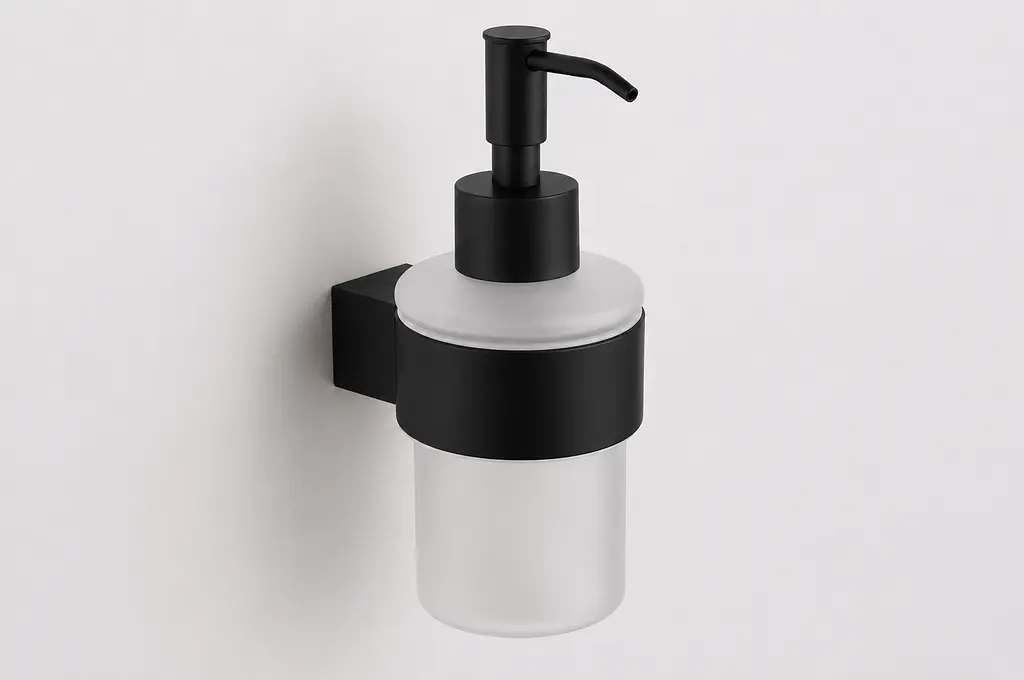 Дозатор рідкого мила VBI Terra black VBI-040706BL - фото 3