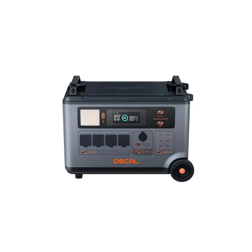 Зарядна станція Oscal PowerMax 3600 SE, 3600Wh (PowerMax 3600 SE) - фото 3