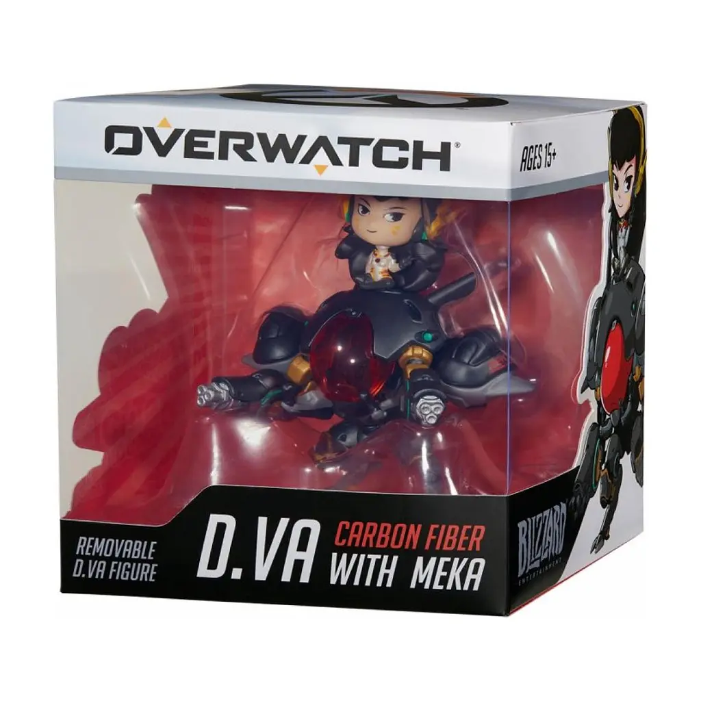 Фігурка для геймерів FS Holding Overwatch Vinyl Carbon Fiber D.Va & MEKA Buddy (B63524) - фото 2