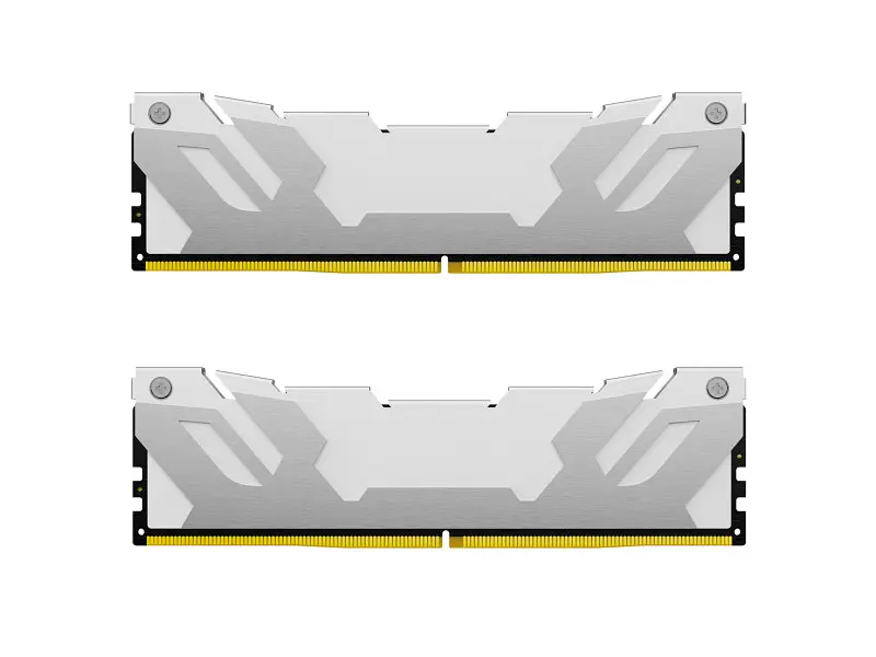 Модуль пам'яті Kingston FURY 32 GB (2x16GB) DDR5 7600 MHz Renegade Silver/White (KF576C38RWK2-32) - фото 2