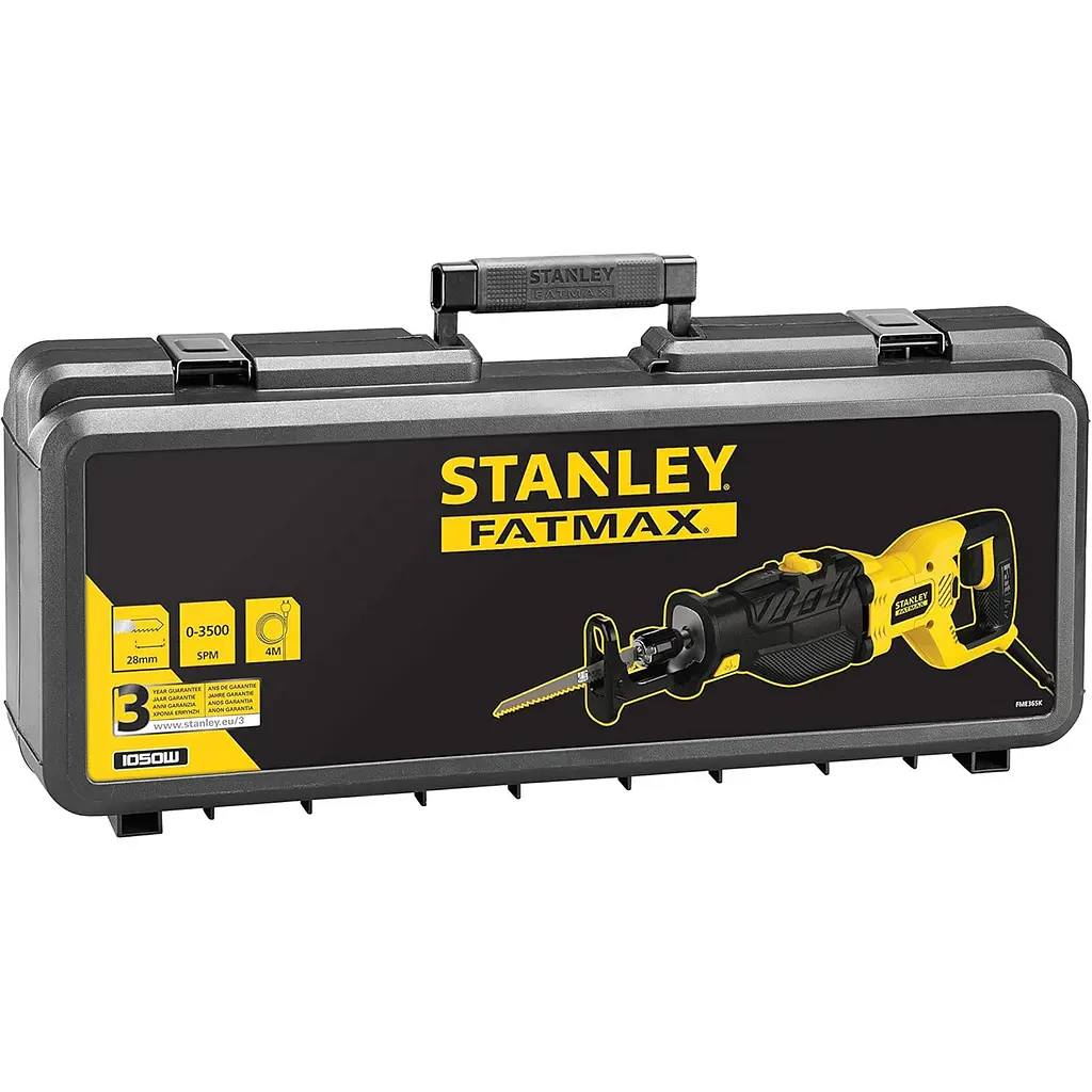 Пила сабельная Stanley FatMax с кейсом 1050 Вт (FME365K-QS) - фото 4
