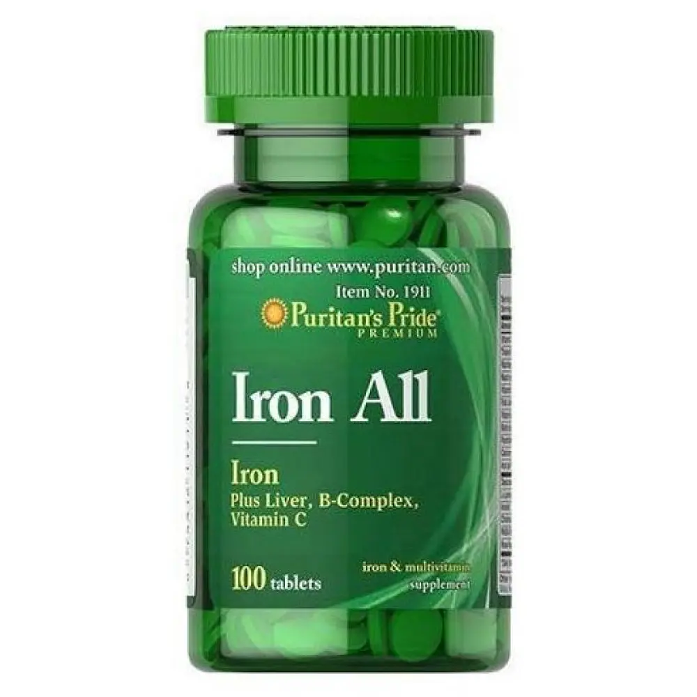 Залізо Iron All Iron 100 tabs