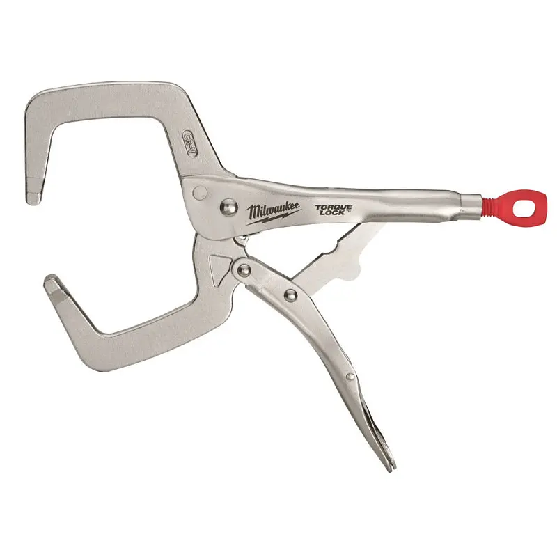 Затискач-струбцина тип С Torque Lock MILWAUKEE, 90х90мм (нерухомі губки), 280мм - фото 2