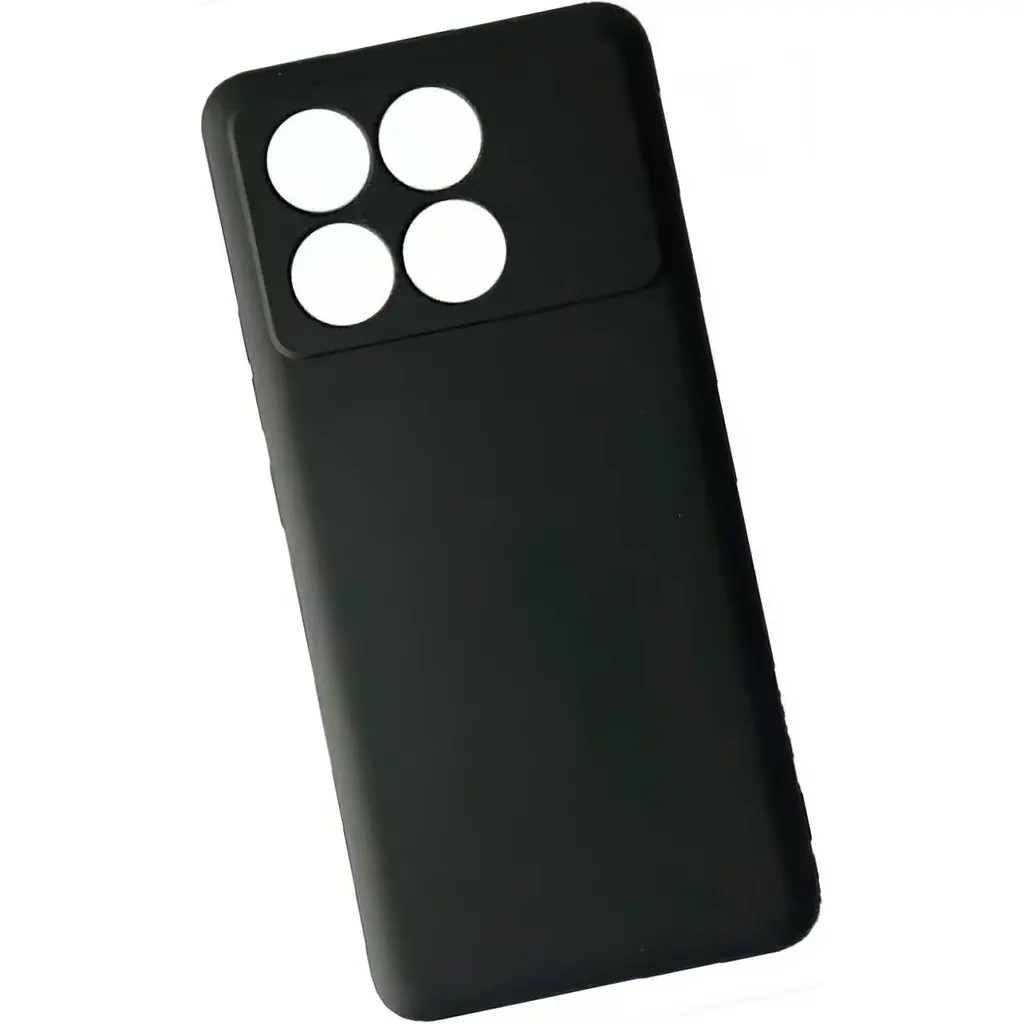 Чохол DK Full Silicone Case для Poco X6 Pro 5G Black [102317] - фото 2