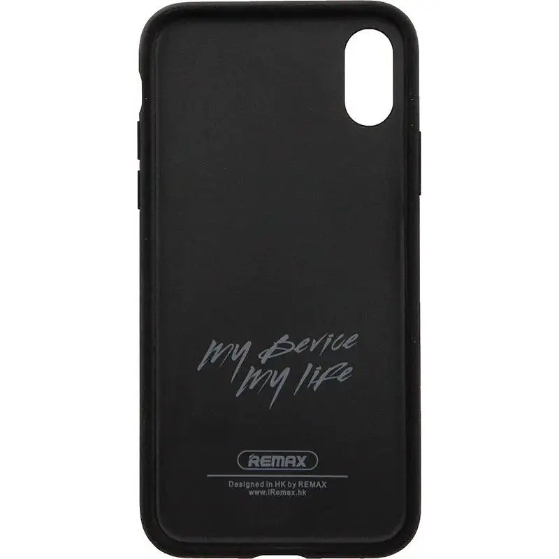 Чохол-накладка Remax Petit Series Case Apple iPhone X Brown - фото 4