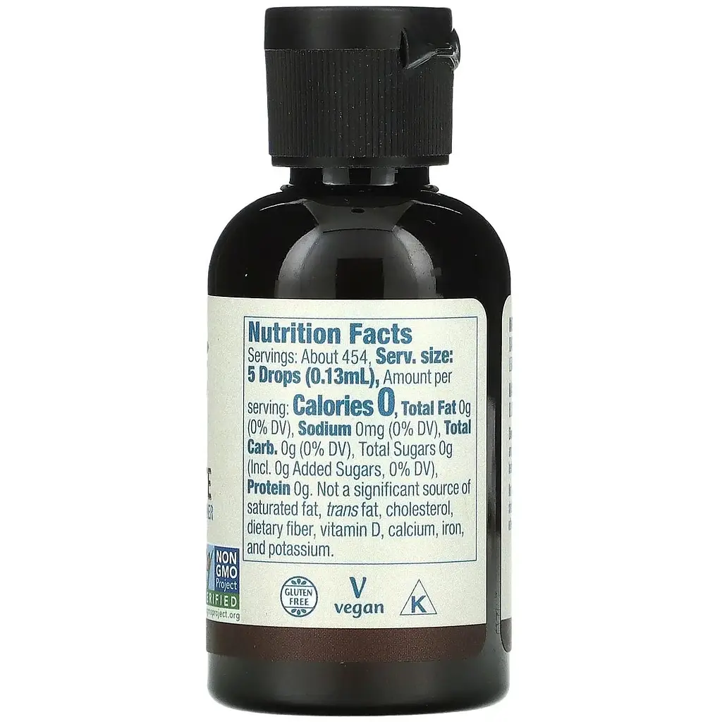 Підсолоджувач стевія Now Foods Better Stevia чорний шоколад 59 мл - фото 2