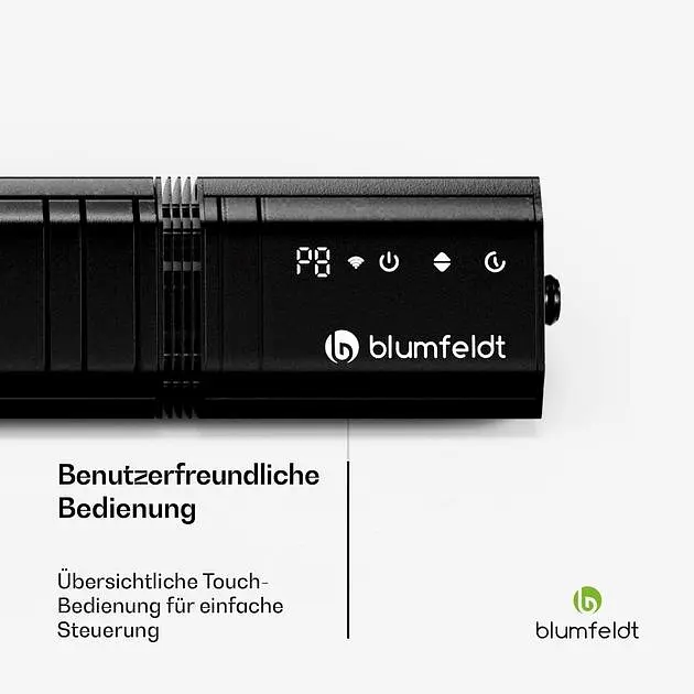 Інфрачервоний обігрівач Blumfeldt Gold Bar Slim (10046346) - фото 6