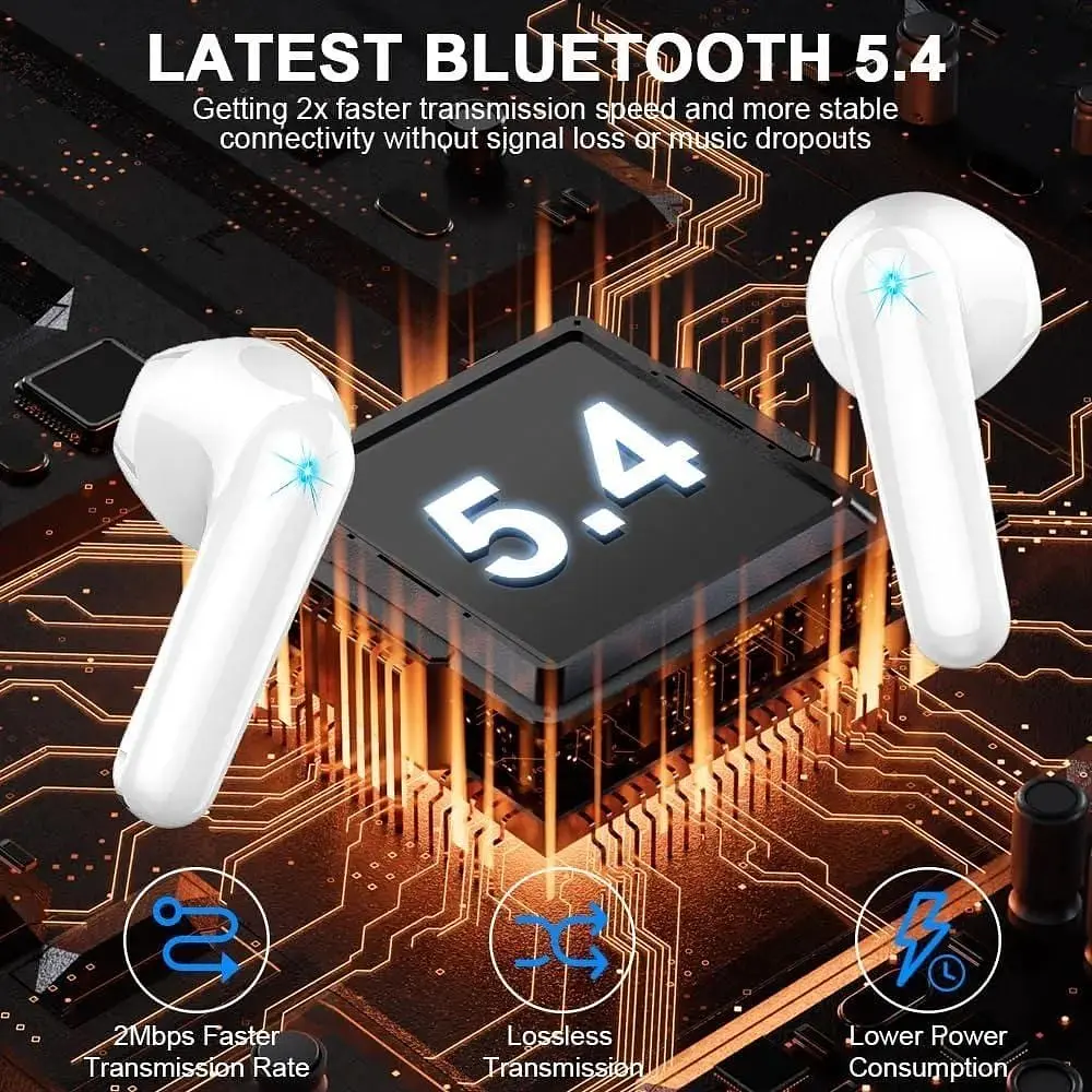 Бездротові навушники Bluetooth 5.3 - фото 3