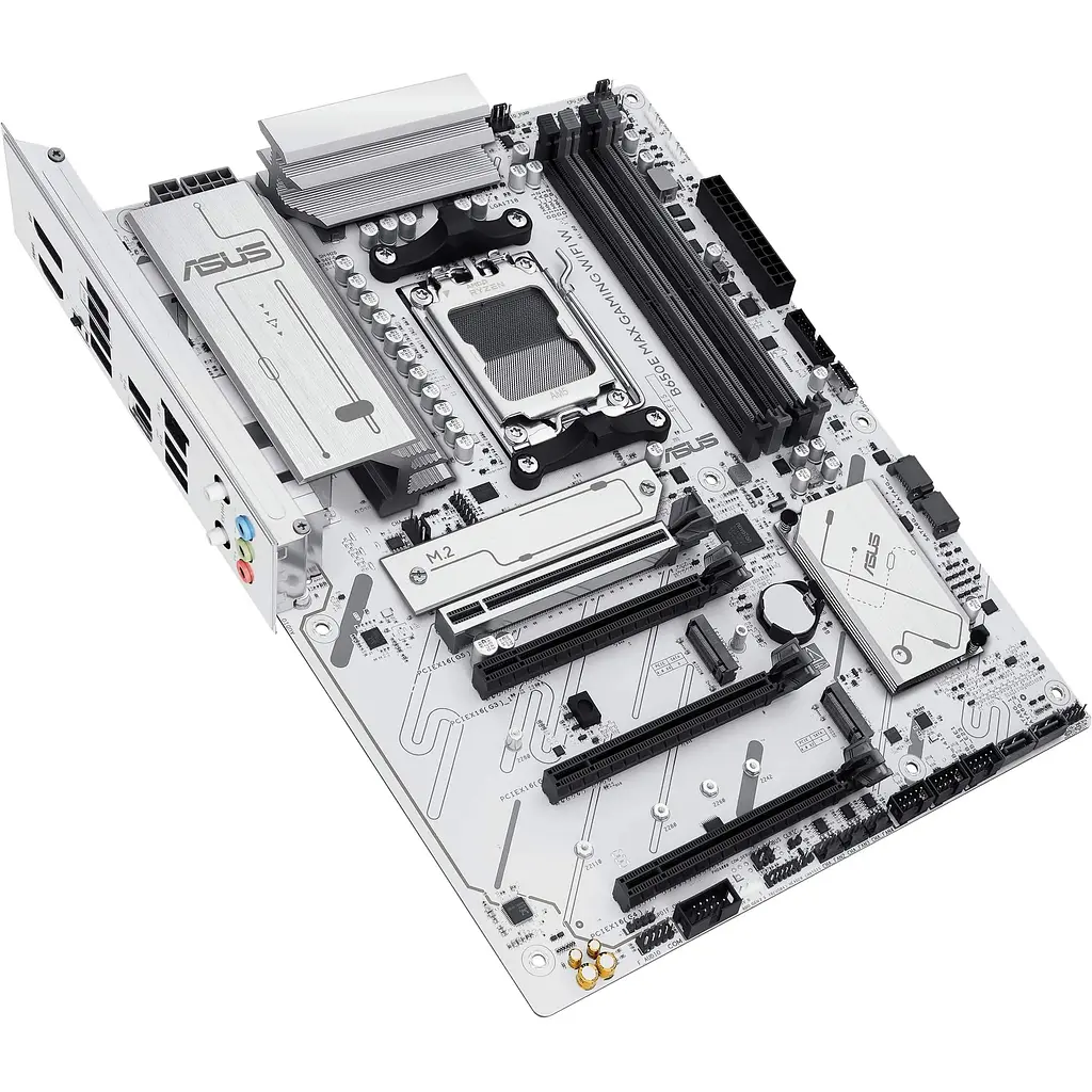 Материнська плата Asus B650E MAX Gaming WIFI W sAM5 B650 4xDDR5 M.2 HDMI DP WiFi BT ATX - фото 4