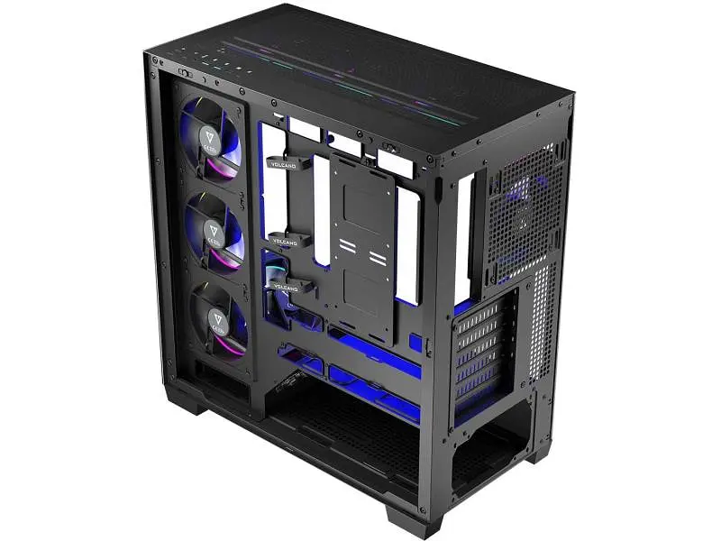 Корпус MODECOM Volcano Stellar ARGB MIDI 8F Black (AT-STELLAR-8F-ARGB-10) - фото 10