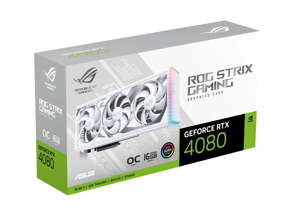 Відеокарта Asus ROG-STRIX-RTX4080-O16G-WHITE (90YV0IC3-M0NA00) - фото 16