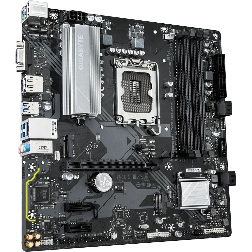 Материнська плата Gigabyte B760M D3HP DDR4 Socket 1700 - фото 3