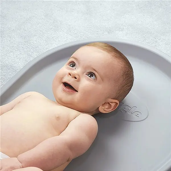Пеленальний килимок Shnuggle, сірий (SHN-SQS-GRY) - фото 2