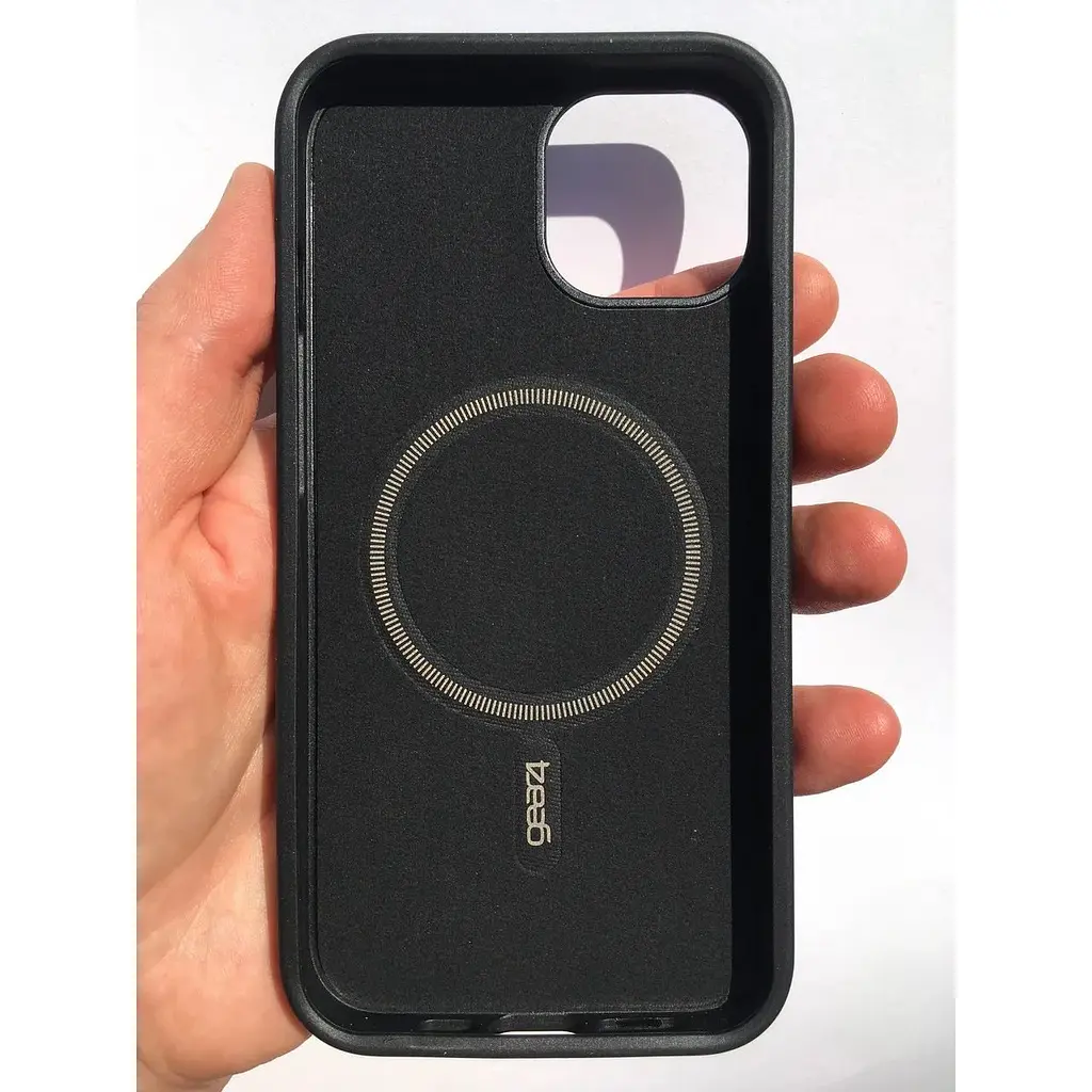 Противоударный чехол Gear4 Brooklyn MagSafe для iPhone 13 Black 702008227 - фото 6