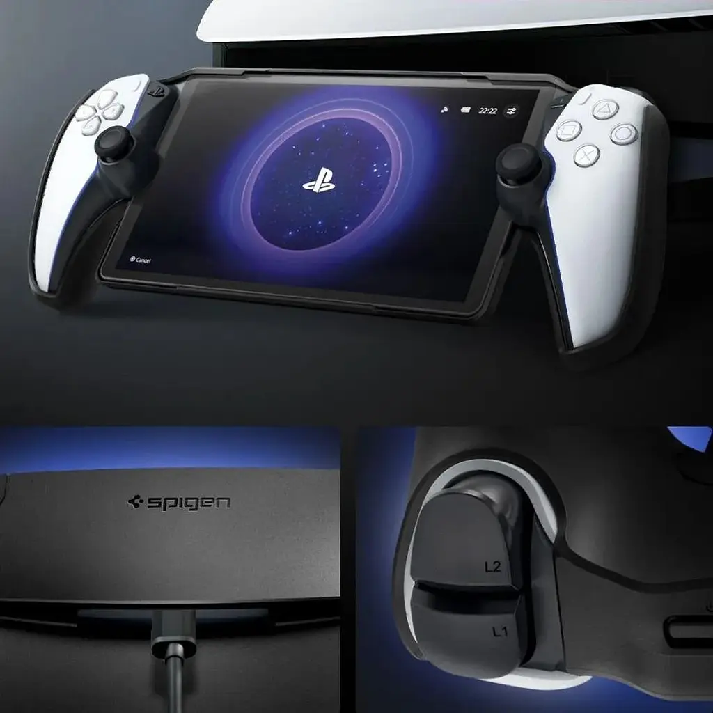 Чехол Spigen Thin Fit для Sony Playstation Portal Black (ACS07235) [113508] - фото 12