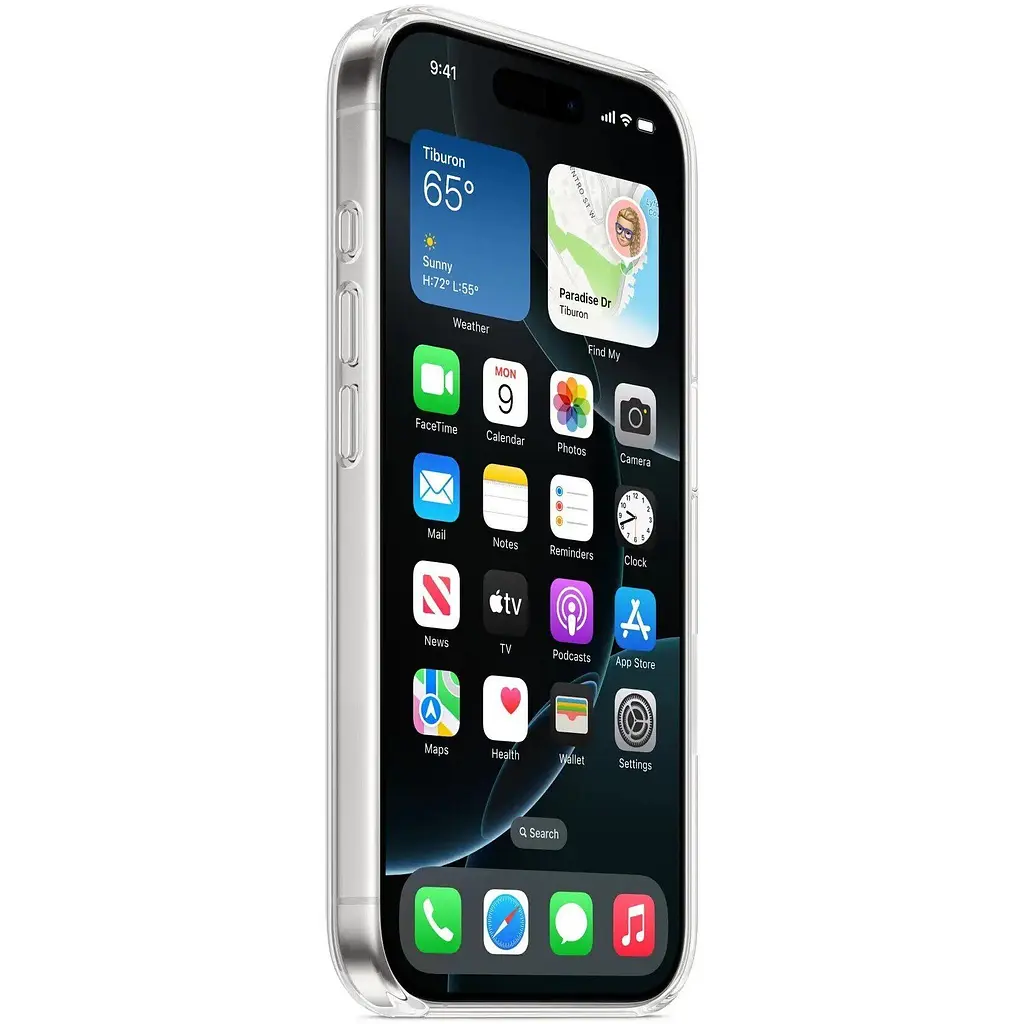 Чохол-накладка Apple Clear Case with MagSafe для Apple iPhone 16 Pro Transparent (MA7E4) - фото 4