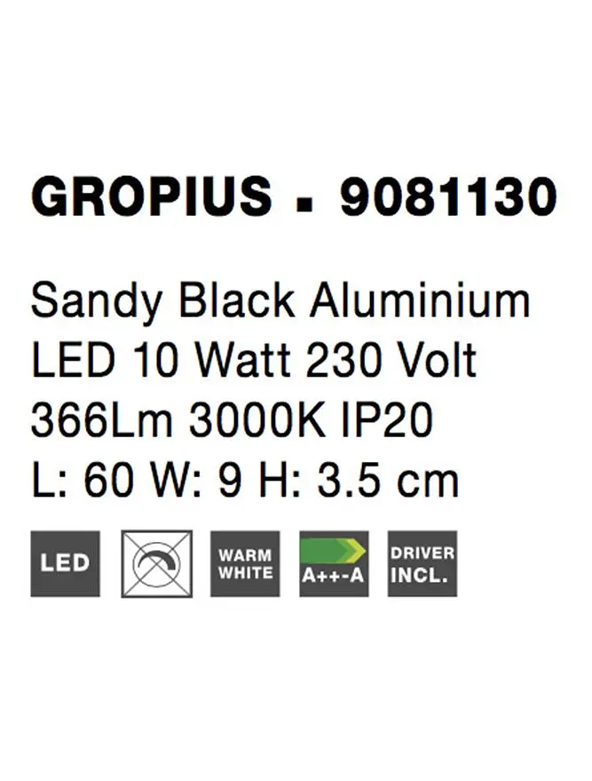 Бра Nova Luce Gropius 9081130 - фото 8