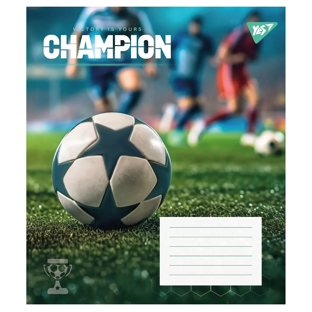 Набір зошитів Yes Champion А5, 18 аркушів 25 шт. (767822) - фото 3