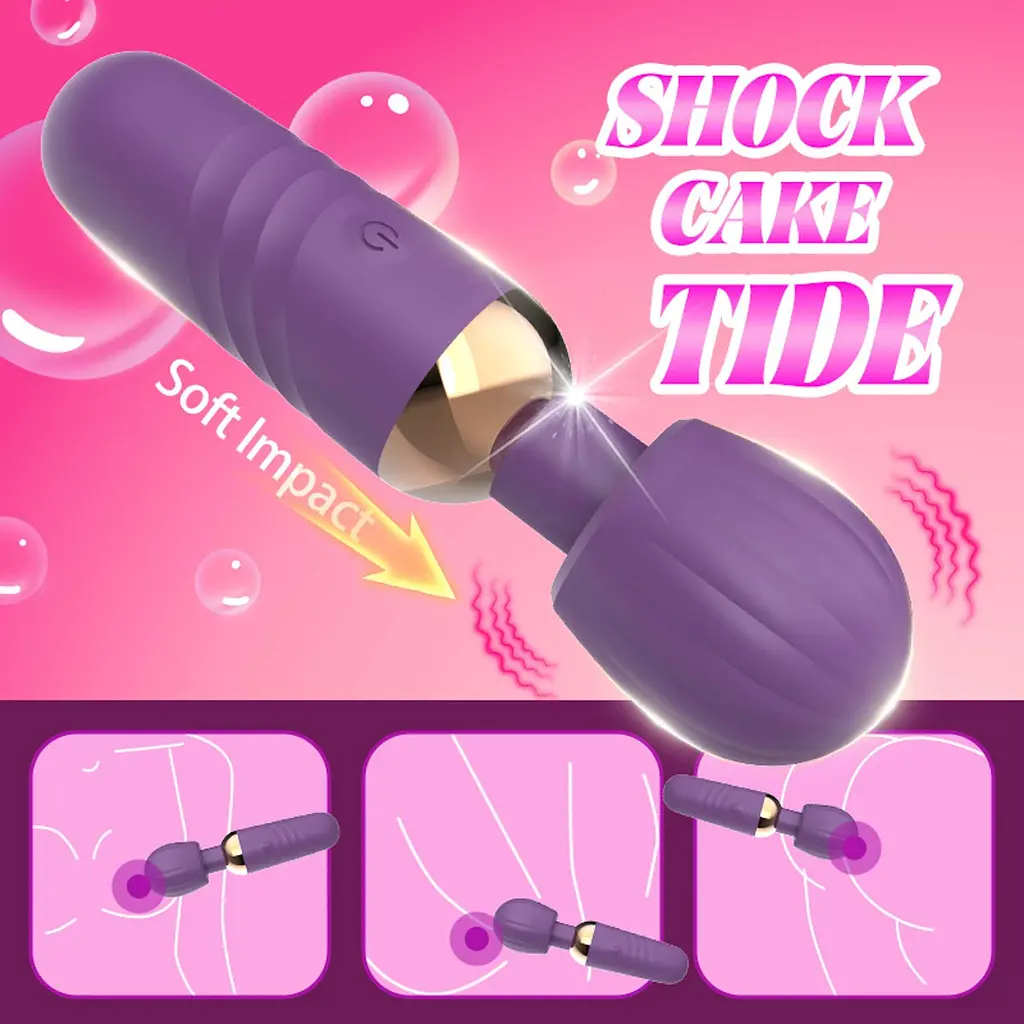 Вибратор B - Series Cute Little Fairy Wand 14 см (фиолетовый) - фото 22