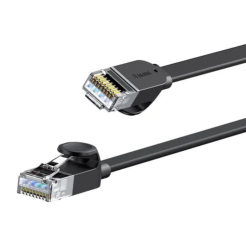 Кабель Baseus high Speed Six types of RJ45 Gigabit network cable (flat cable) 3M - фото 3