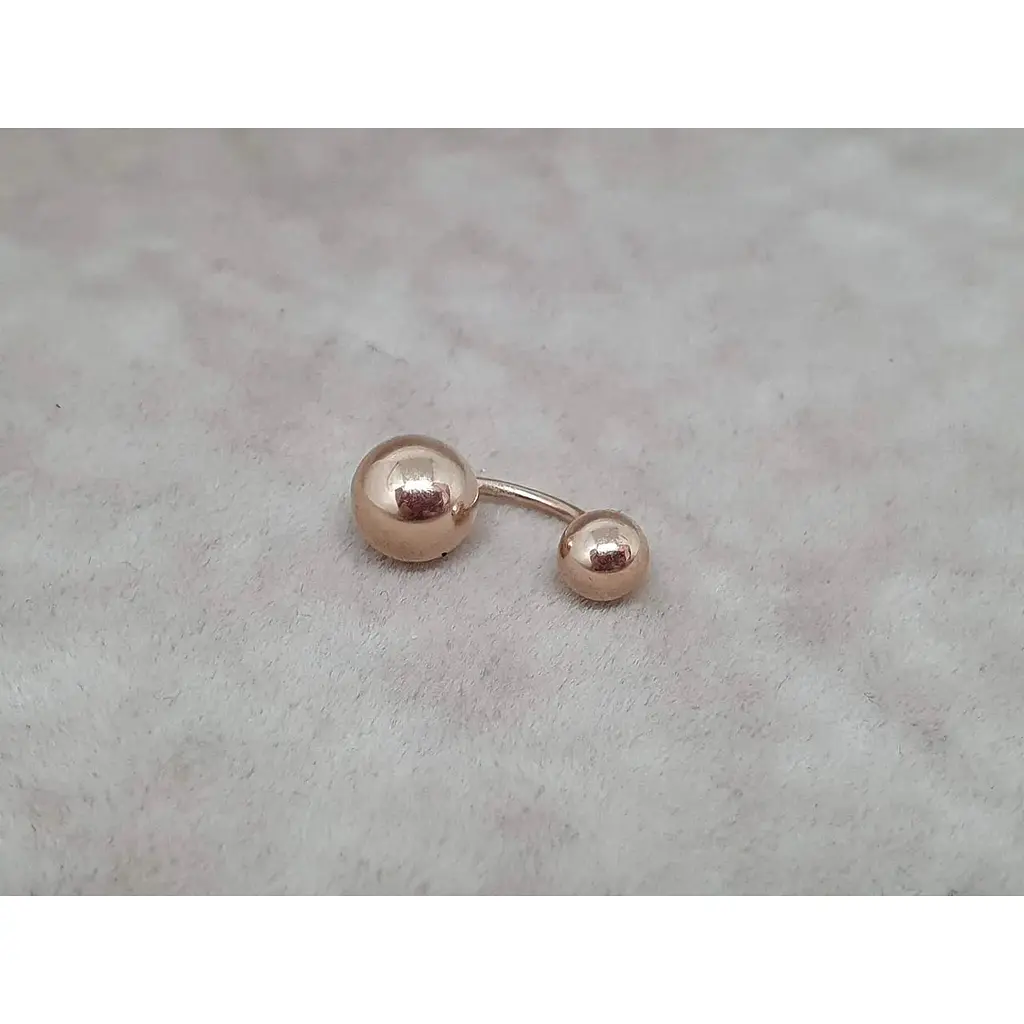 Золота сережка-пірсинг Favoritum. 310129_7 - фото 3