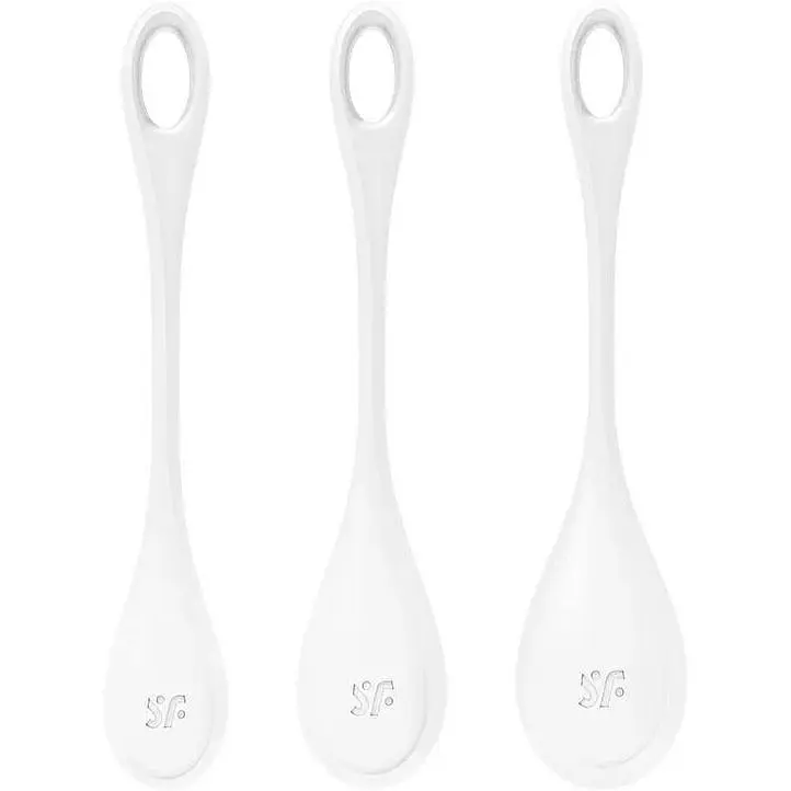 Набір йоні намистин Satisfyer Yoni Power 1 Білий - фото 2