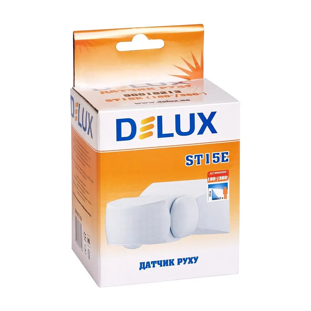 Датчик руху Delux ST15E (90018213) - фото 4