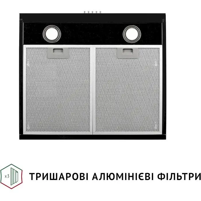 Витяжка пласка Perfelli PL 5002 BL LED - фото 5