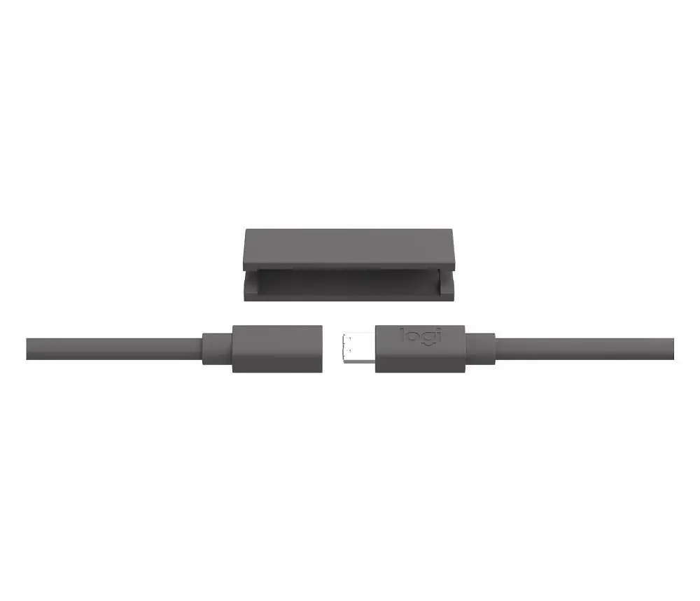 Кабель для мікрофона Logitech Meetup 10 м 950-000005 Graphite - фото 2
